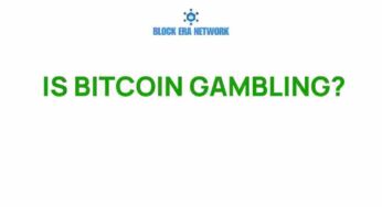 Is Bitcoin Gambling? Unraveling the Fine Line Between Risk and Reward