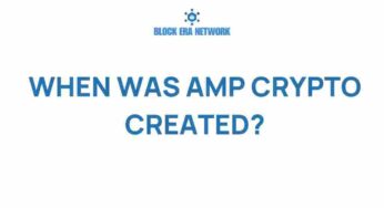 Unveiling the Origins: When Was AMP Crypto Created?