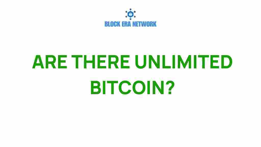 are-there-unlimited-bitcoins