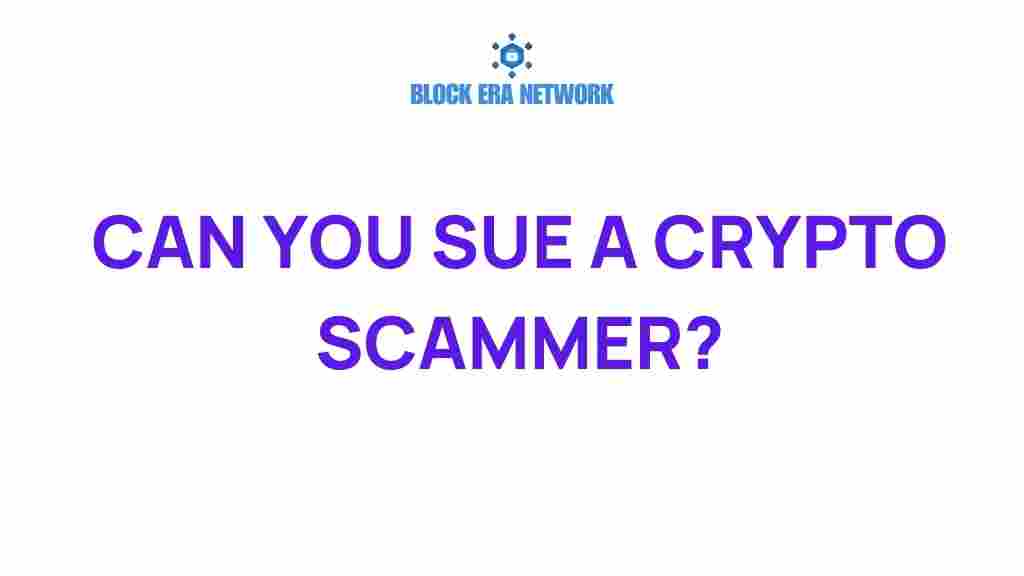 can-you-sue-a-crypto-scammer