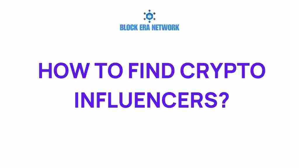 find-crypto-influencers