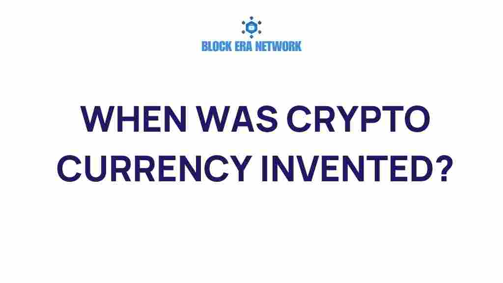 cryptocurrency-invention-history